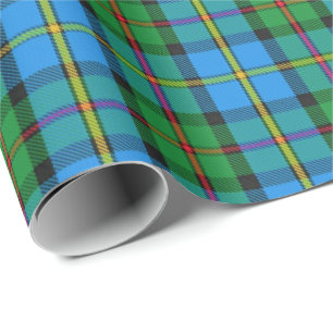 Papier Cadeau Clan MacLeod de Harris Scottish Tartan