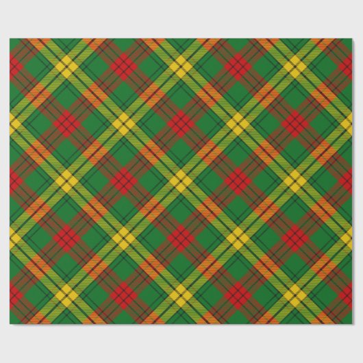 Papier Cadeau Clan MacMillan Tartan (Plat)