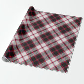 Papier Cadeau Clan MacPherson Chasse Tartan Papier d'enveloppeme (Déroulé)