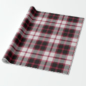 Papier cadeau Clan MacPherson Hunting Tartan (Déroulé)
