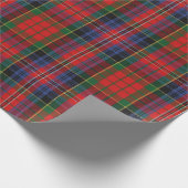 Papier Cadeau Clan MacPherson Red Scottish Tartan (Coin)