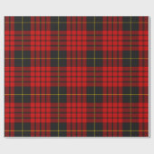 Papier Cadeau Clan MacQueen Tartan (Plat)