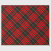 Papier Cadeau Clan MacQueen Tartan (Plat)