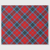 Papier Cadeau Clan MacTavish Tartan (Plat)