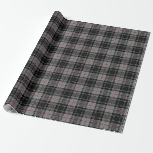 Papier Cadeau Clan Moffat Scottish Tartan (Déroulé)