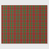 Papier Cadeau Clan Munro Tartan (Plat)
