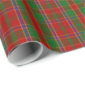 Papier Cadeau Clan Munro Tartan (Coin rond)