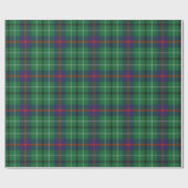 Papier Cadeau Clan Plaid Duncan Plaid Vert Bleu Rustique Tartan (Plat)