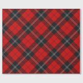 Papier Cadeau Clan Ramsay Red Tartan (Plat)