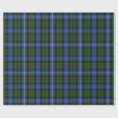 Papier Cadeau Clan Robertson Chasse Tartan écossais (Plat)