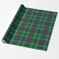 Clan Rustique Plaid Duncan Green Blue Tartan