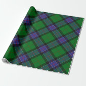 Papier Cadeau Clan Sinclair Chasse Tartan (Déroulé)