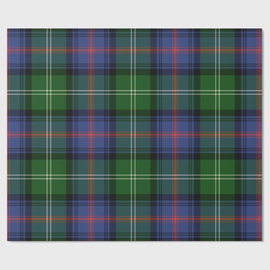 Papier Cadeau Clan Sutherland Tartan (Plat)