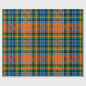 Papier Cadeau Clan vert orange bleu plaid Murray Tartan (Plat)