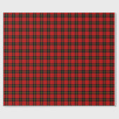 Papier Cadeau Clan Wallace Tartan (Plat)