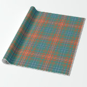 Papier Cadeau Clan Wilson Ancienne Tartan (Déroulé)