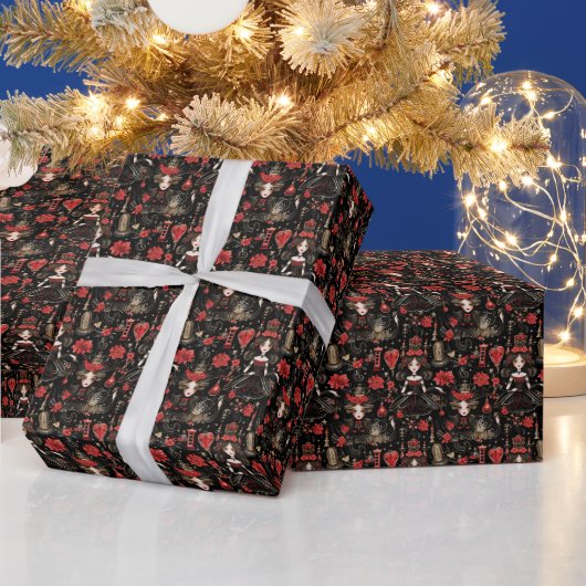 Papier Cadeau Clara élégant, Nutcracker Classic (Vacances)