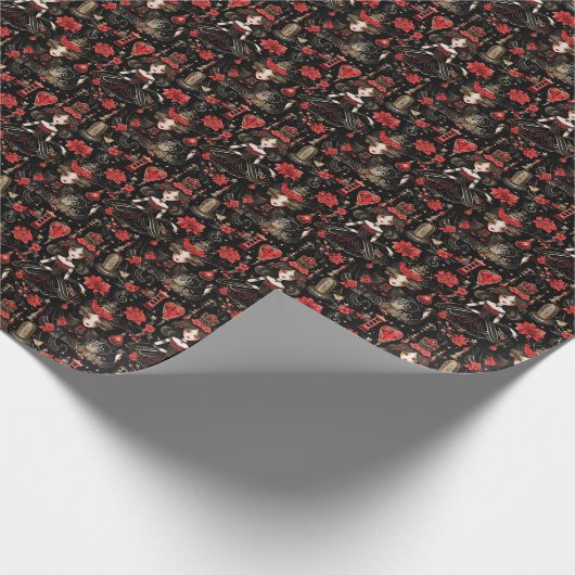 Papier Cadeau Clara élégant, Nutcracker Classic (Coin)