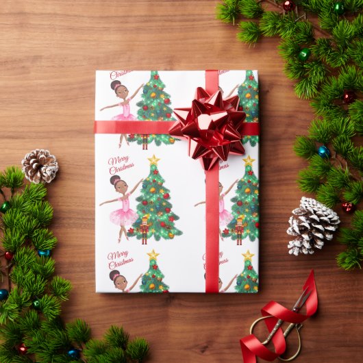 Papier Cadeau Clara et Noisette Noël (Cadeau de vacances)