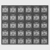 Papier Cadeau Clarinet Player - Musique Band Clarinet Cadeau (Plat)