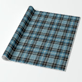 Papier Cadeau Clark Clan Tartan (Déroulé)