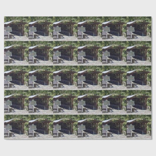 Papier Cadeau Clarkson Pont couvert Alabama (Plat)