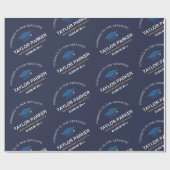 Papier Cadeau classe 2025, classe 2026 graduation (Plat)