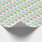 Papier Cadeau Classe Abstraite moderne de papier d'enveloppement (Coin)