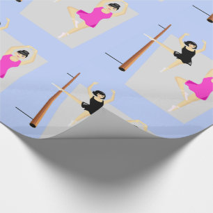Papier Cadeau Classe Ballet Femmes Danser