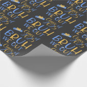 Papier Cadeau Classe de 2025 Bruh nous sortons (Coin)