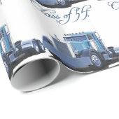 Papier Cadeau Classe de 54 (Coin rond)