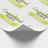 Papier Cadeau Classe de félicitations de 2023 (Coin)
