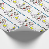 Papier Cadeau Classe de soins de 2015 (Coin)