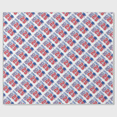 Papier Cadeau Classe supérieure de 2025 Conception des diplômes (Plat)