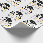 Papier Cadeau Classe supérieure de typographie de 2021 (Coin)