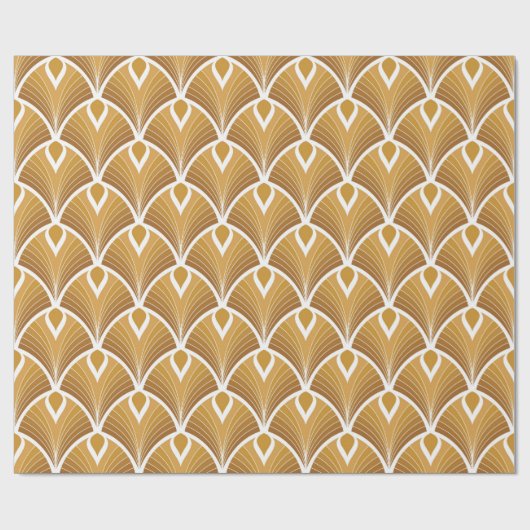 Papier Cadeau Classic art deco seamless pattern. Geometric styli (Plat)