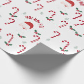 Papier Cadeau Classic Christmas Candy Cane (Coin)