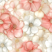 Papier Cadeau Classic dusty pink and gold 80th birthday wrap