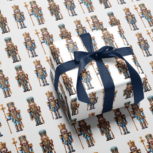 Papier Cadeau Classic nutcracker wrapping paper