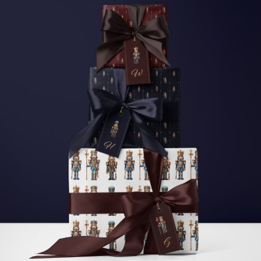 Papier Cadeau Classic nutcracker wrapping paper