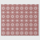 Papier Cadeau Classic Palestinian Tatreez Print Wrapping Paper (Plat)