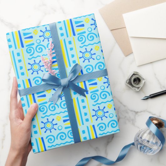 Papier Cadeau Classic Premium Monogramme Fête Des Mères (Cadeaux)