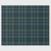 Papier Cadeau Classic Robertson Green Plaid Tartan (Plat)
