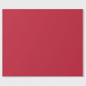 Papier Cadeau Classic solide Vrai rouge (Plat)