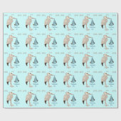 Papier Cadeau Classic Stork (Plat)