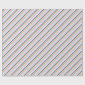 Papier Cadeau Classic Stripes Noël (Plat)