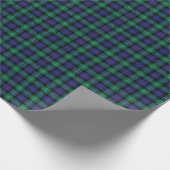 Papier Cadeau Classic tartan in blue (Coin)