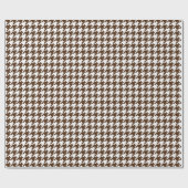 Papier Cadeau Classic White Houndstooth (Plat)