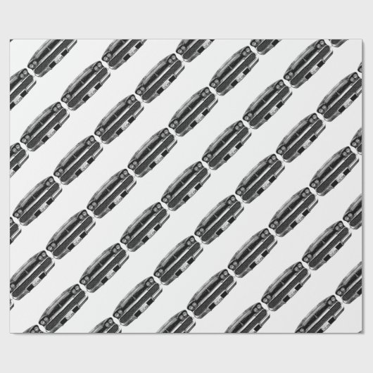 Papier Cadeau Classique Chevy (Plat)