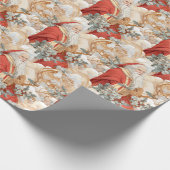 Papier Cadeau Classique de Noël (Coin)